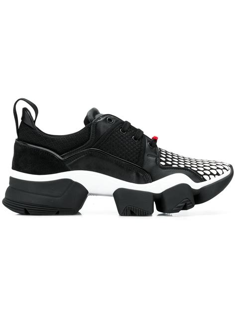 givenchy men shoes black white slip in sneakers|Givenchy jaw sneakers men's.